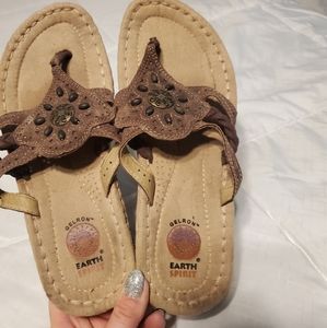 Gelron Earth Spirit  brown/tan sandals.